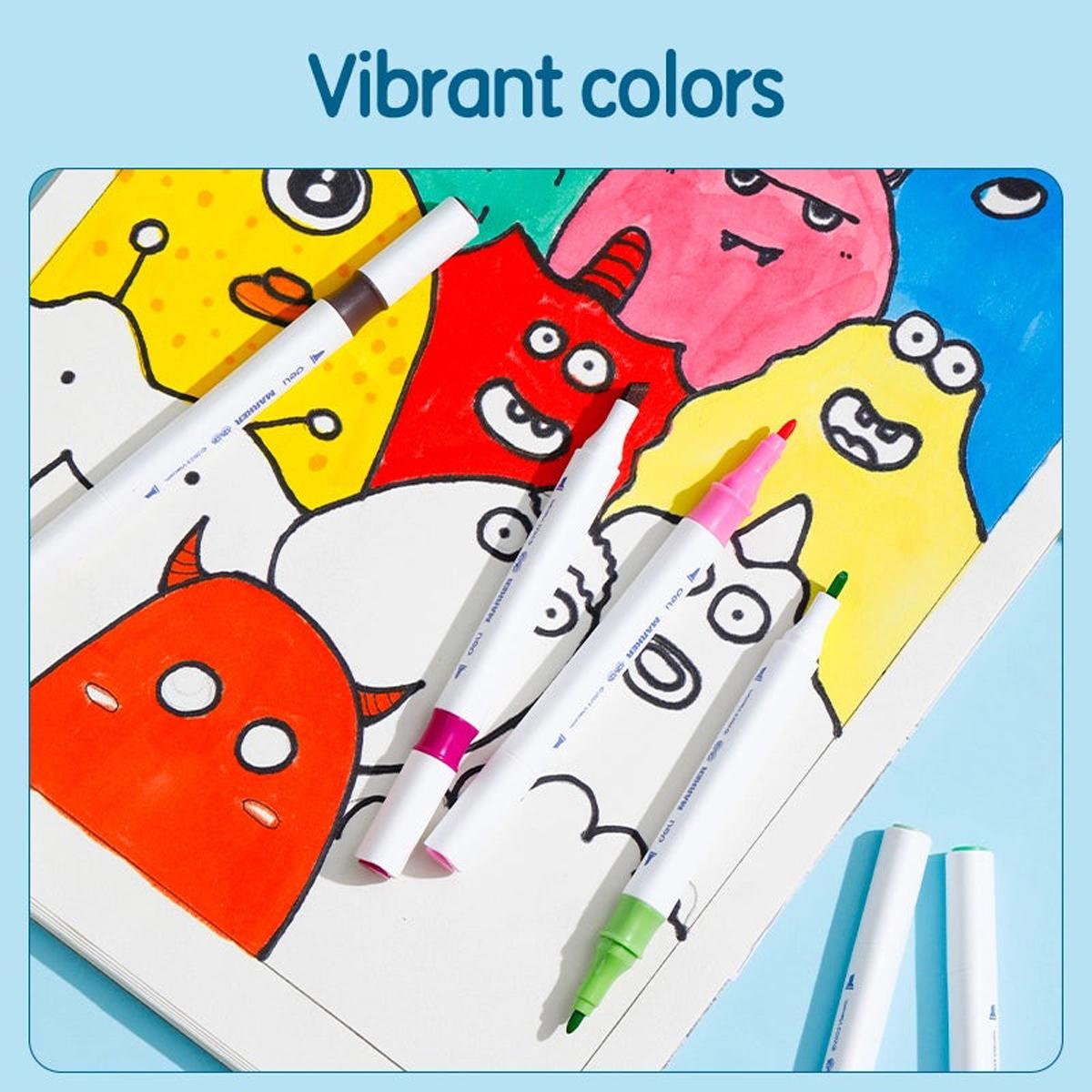 Hộp 48 Bút Marker Acrylic - Deli EC189-48