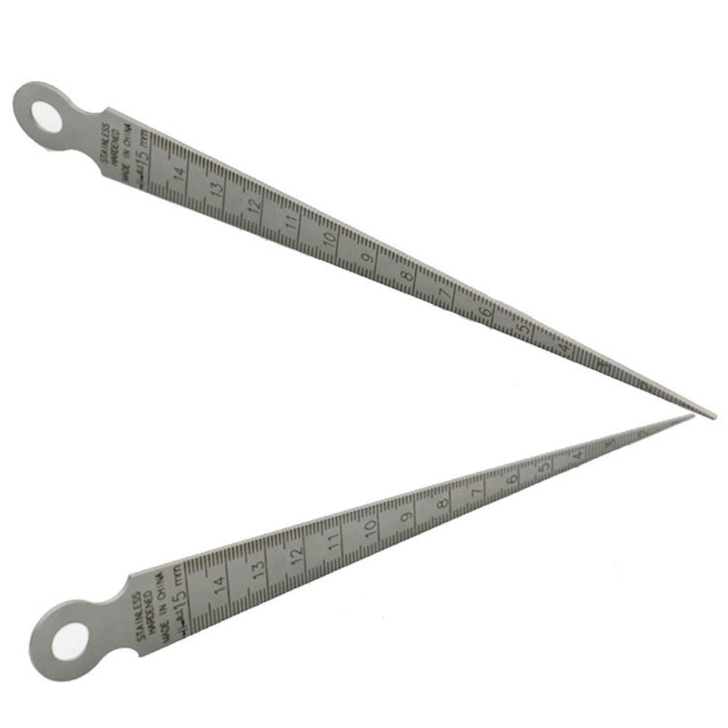 1.3mm Taper Welding Gauge Gage ruler Test Welder Thickness Hole Gap meaure