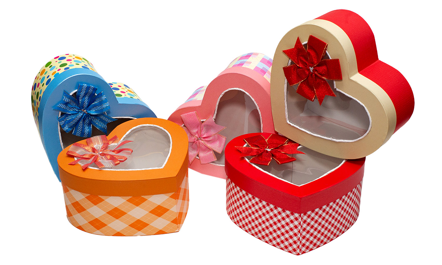 Hộp Quà Tim Kiếng Ti052 - 27x12 cm - ngẫu nhiên