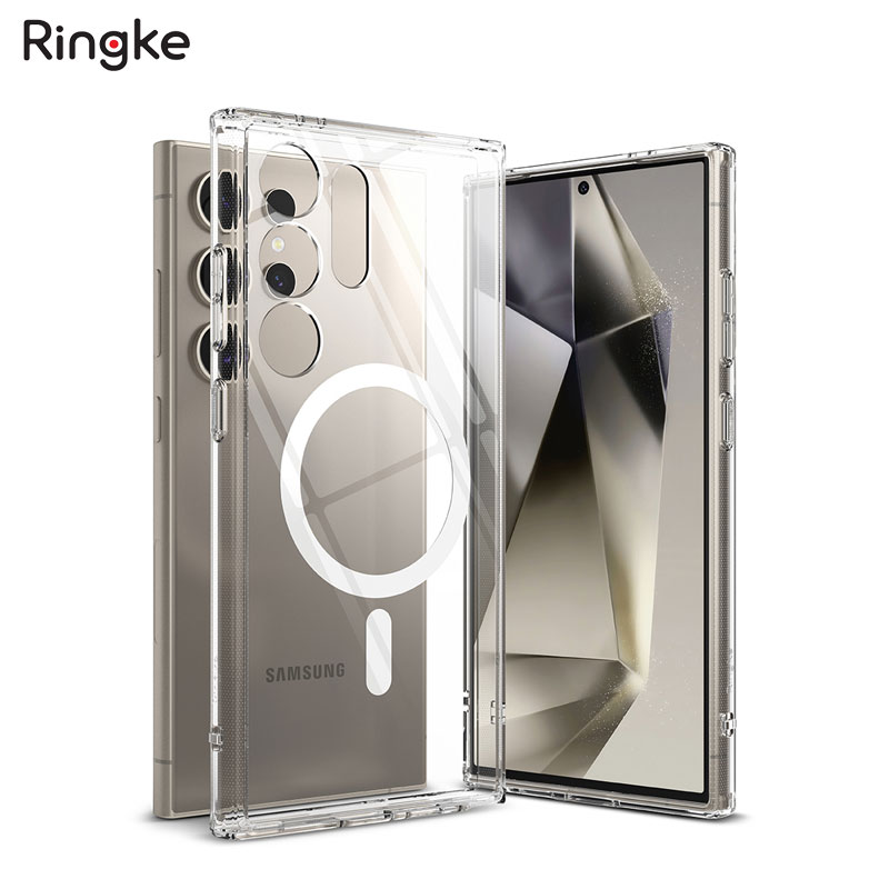 Ốp lưng dành cho Samsung Galaxy S24 Ultra RINGKE Fusion Magnetic - Hàng Chính Hãng