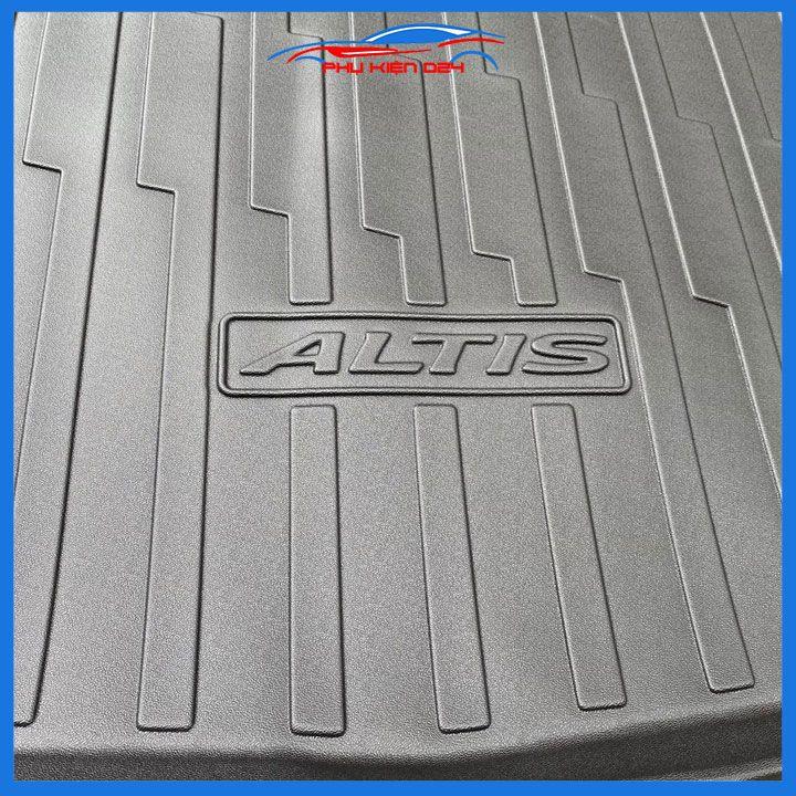 Thảm nhựa lót cốp Altis 2022-2023-2024 nhựa dẻo cao cấp, không mùi, chống thấm nước tốt