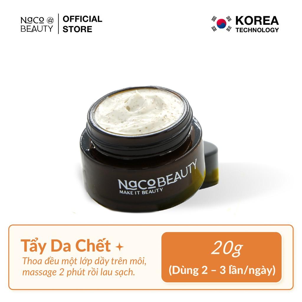 Combo Thanh Lăn Dưỡng Môi và Tẩy Tế Bào Chết Nacobeauty