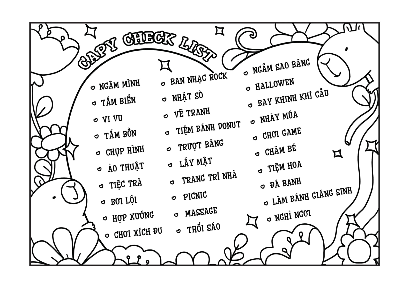 Capy Và Những Người Bạn (MEGA)