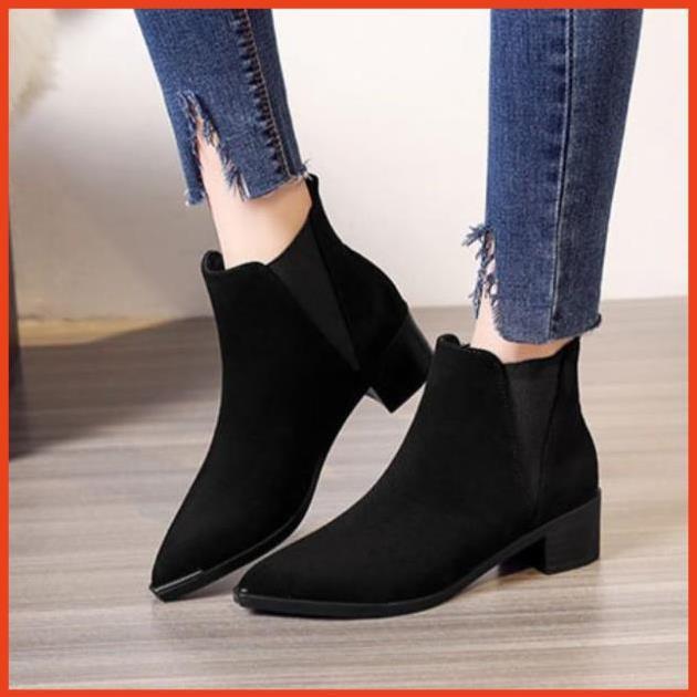 TLG Bốt cổ lửngda lộn 20417