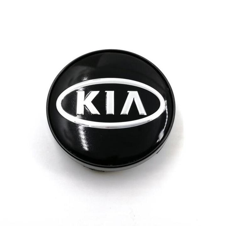01 chiếc Logo chụp mâm, ốp lazang bánh xe ô tô Kia đường kính 58mm ( CÓ NHIỀU MẪU )