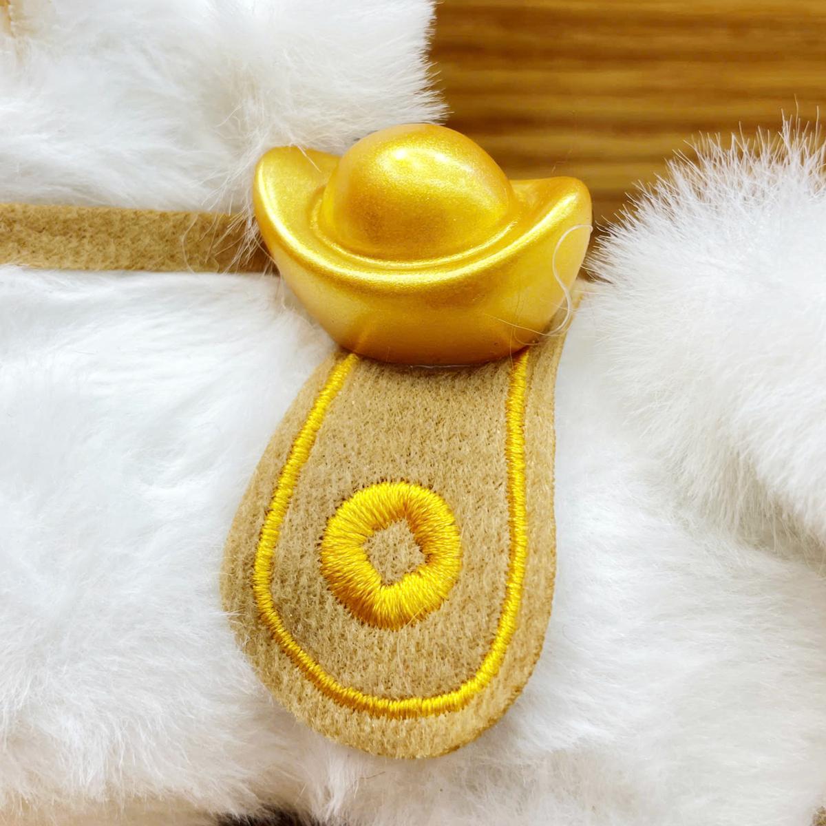 Móc Treo Thú Bông Ngựa - Mã Đáo Thành Công - Tết Bính Ngọ 2026 - XM01 - Màu Trắng