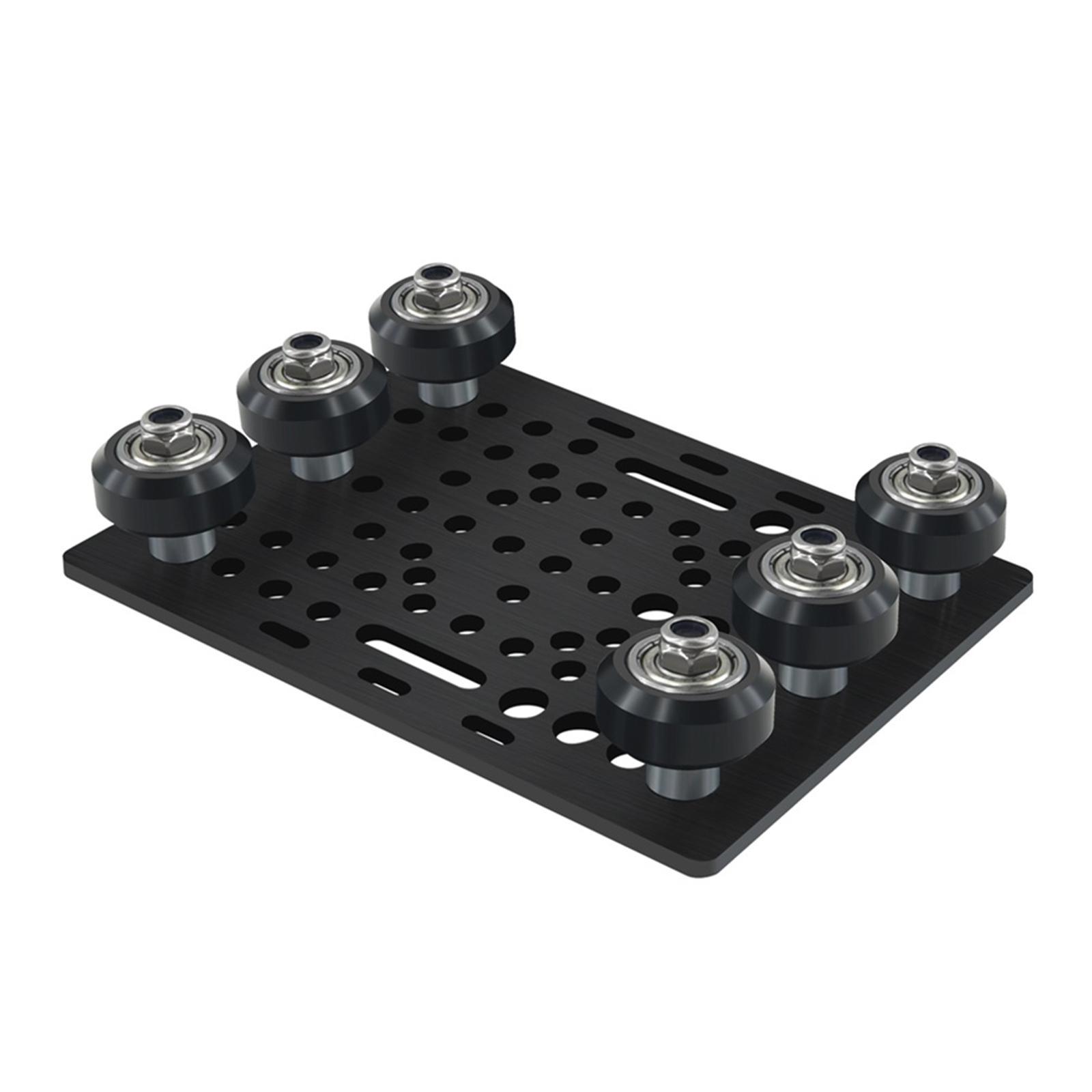 Aluminium v Gantry Plate Set  Parts with v Solid V Wheel