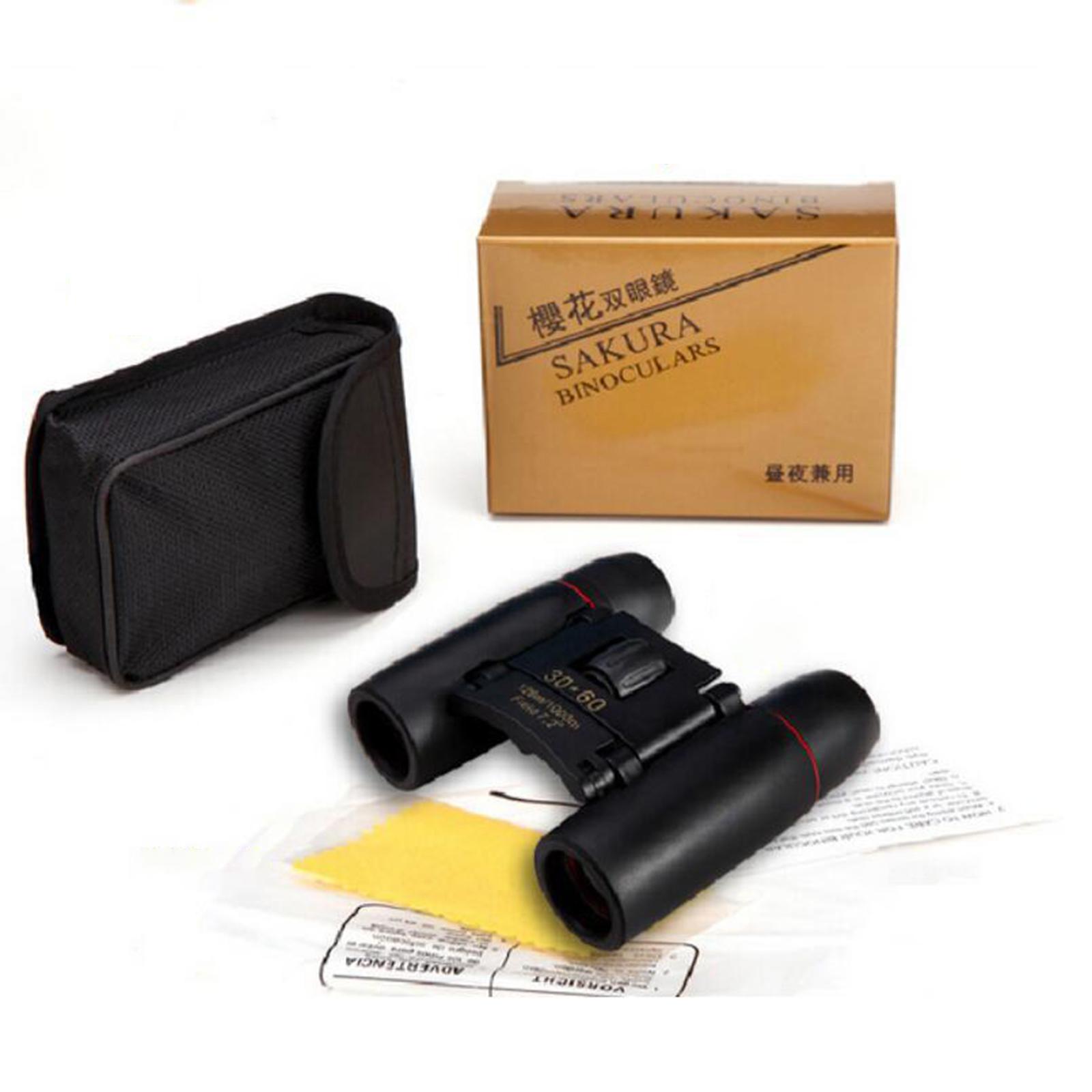 Mini 30 x 60 Zoom Night Vision Binoculars HD Telescope
