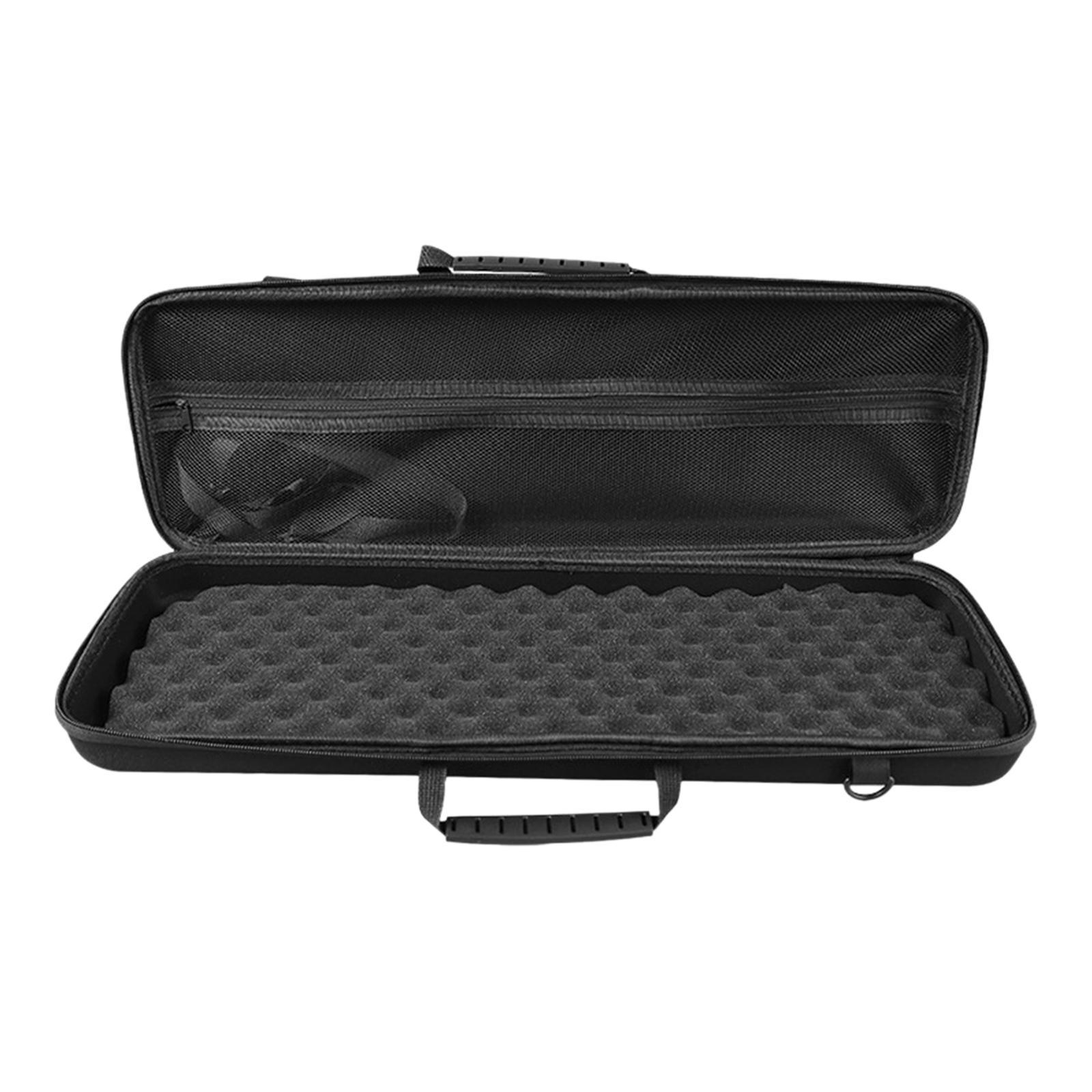 Fishing Rod Reel Bag Travel Carry Case EVA Lightweight Sturdy Gear Container Equipment Fishing Tackle Storage Case Fishing Pole Storage Bag