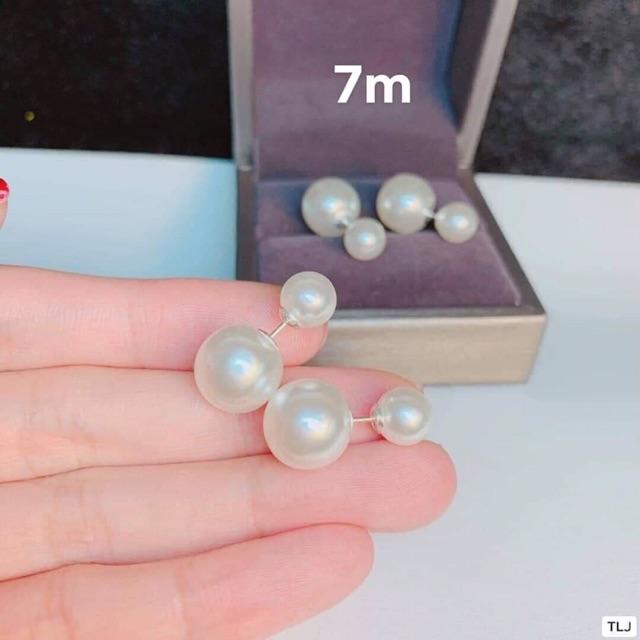 Khuyên tai giả ngọc trai hót hít