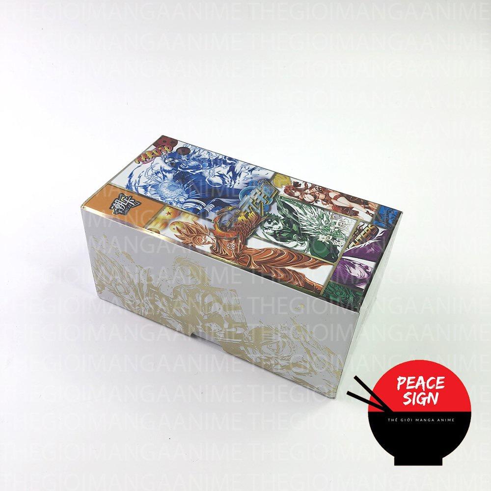 (FULL BOX M40) Hộp ảnh thẻ SHOUNEN ANIME BOY HUSBANDO chibi gacha card nhân phẩm naruto one piece jojo sao kimetsu