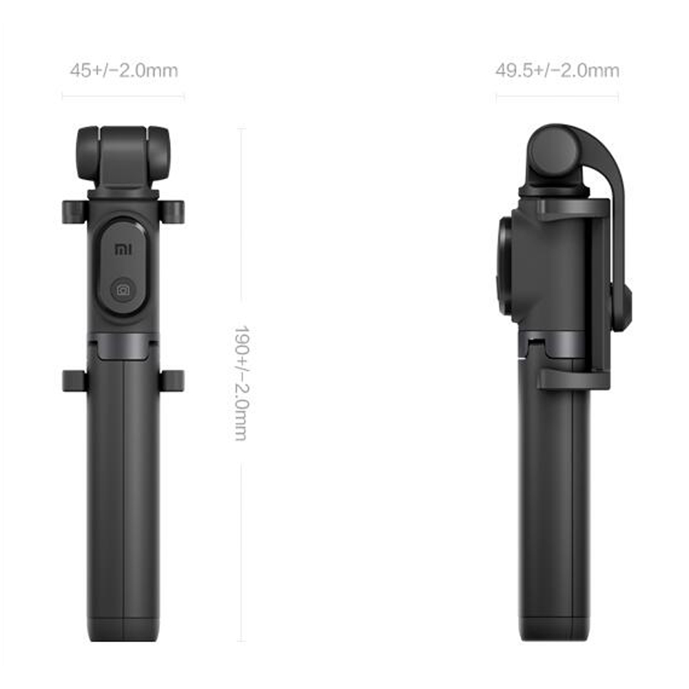 Original Xiaomi Foldable Tripod Monopod Handheld Mini Mi Phone Selfie Stick Bluetooth With Wireless Button Shutter 360 Rotation Foldable Selfie Stick For iOS/Android/Xiaomi
