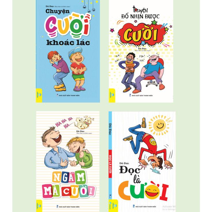Sách - Combo 4 cuốn Truyện cười mới B khổ to