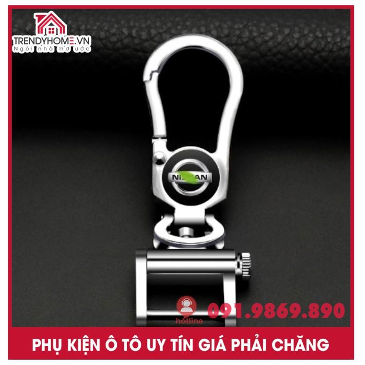 Móc Chìa Khóa ô tô Mazda Logo xe hơi móc chìa khóa tiện dụng xoay 360 độ