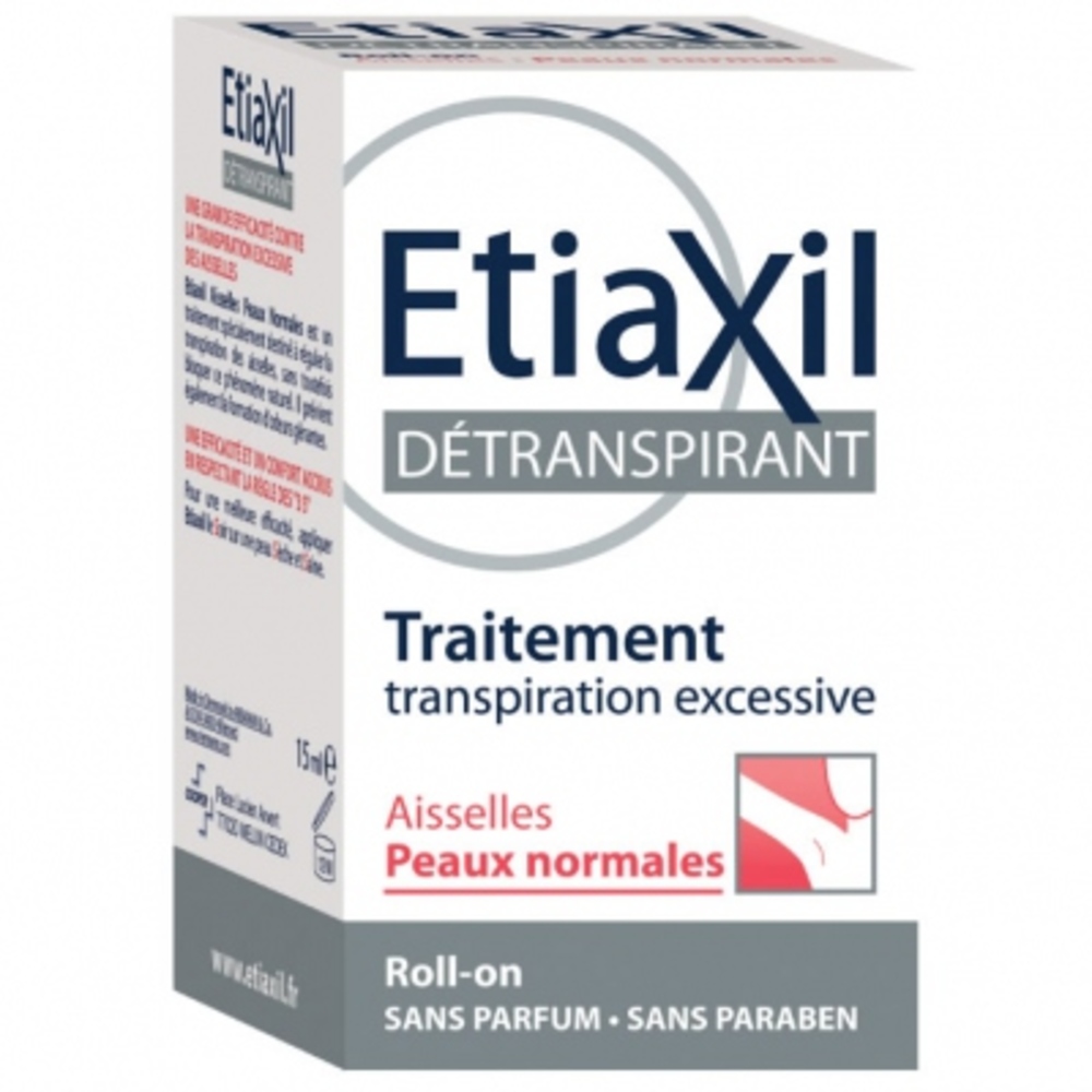 Lăn Khử Mùi Etiaxil Detranspirant Traitement Aisselles Peaux Normales 15ml (Dành cho da thường)