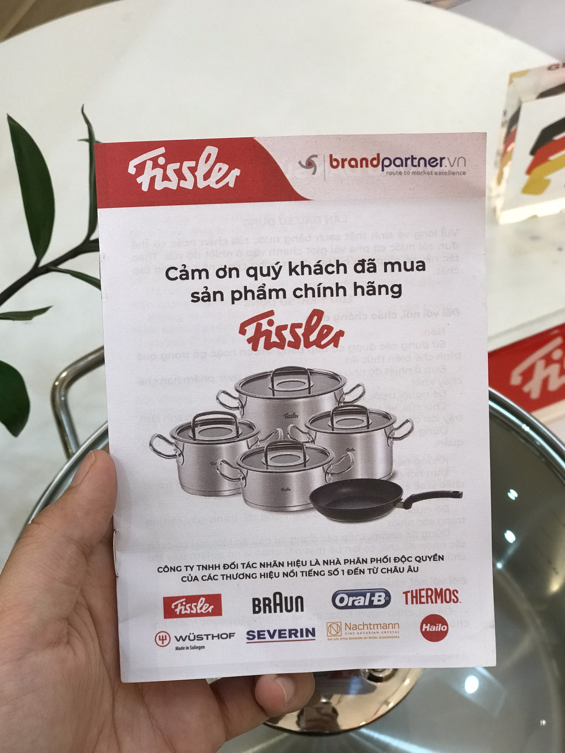 Bộ nồi inox cao cấp Fissler Viseo 5 món - Sản xuất tại Đức - Hàng chính hãng