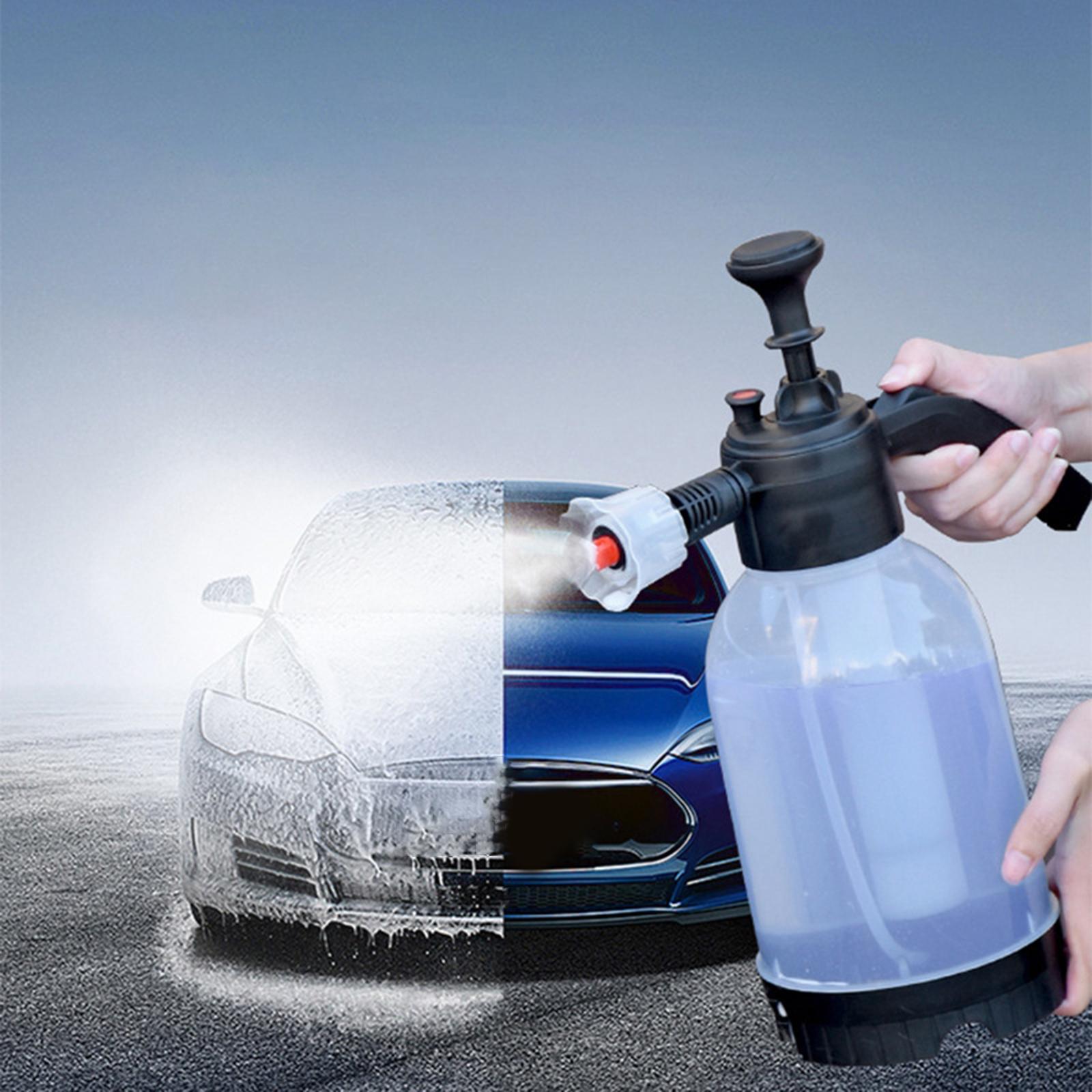 Foam Sprayer Watering Bottle 2000ml Manual Foaming Sprayer for Watering