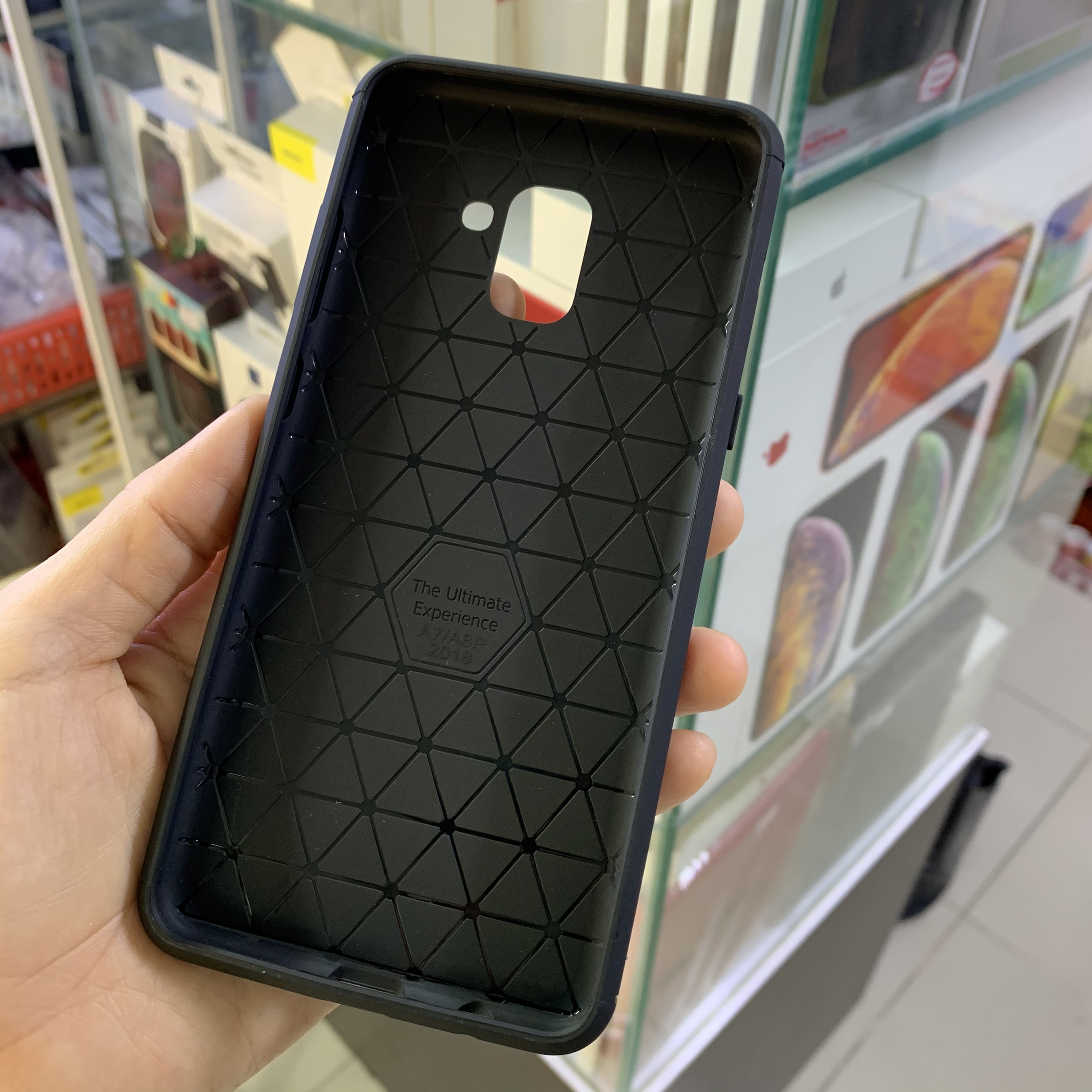 Ốp lưng Galaxy A8 Plus 2018 Likgus armor - Hàng chính hãng