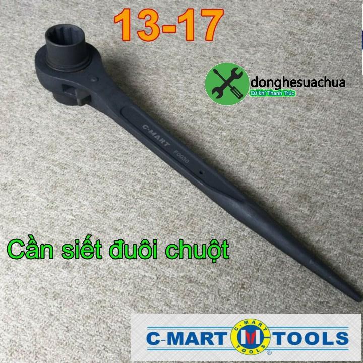 Cần siết đuôi chuột C-Mart F0030-1317 đầu 13 và 17mm