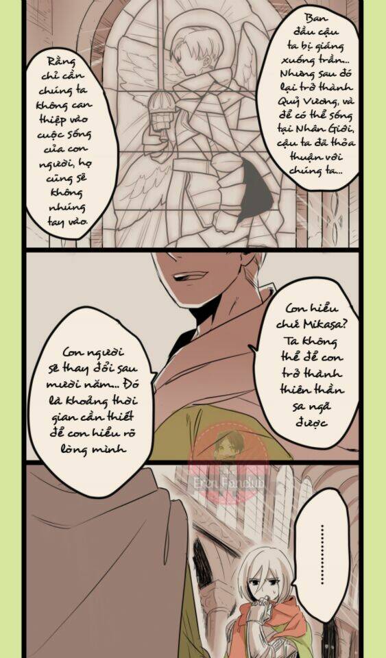 chàng ác quỷ levi và cô bé bán bông eren chapter 5 13