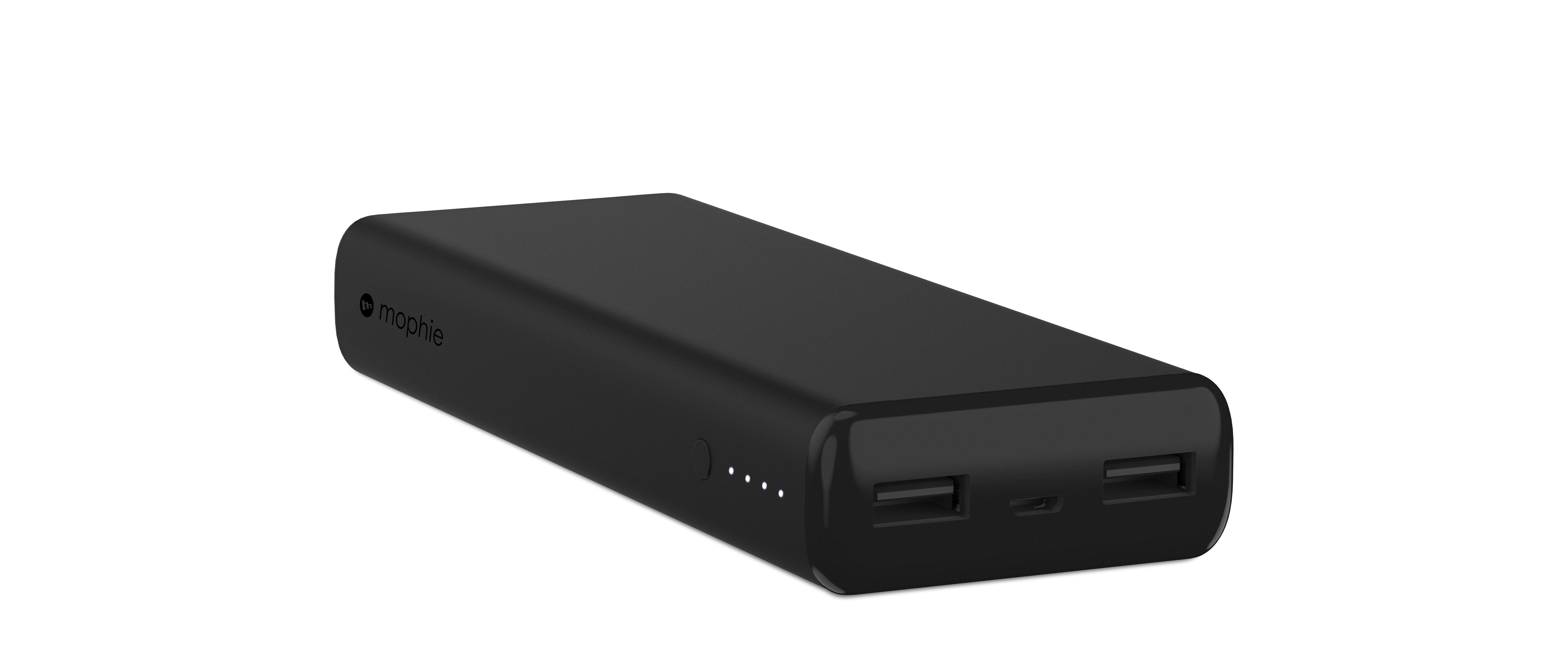 Sạc Dự Phòng Mophie Power Boost XL 10400mAh Black - 4081 - Hàng Chính Hãng