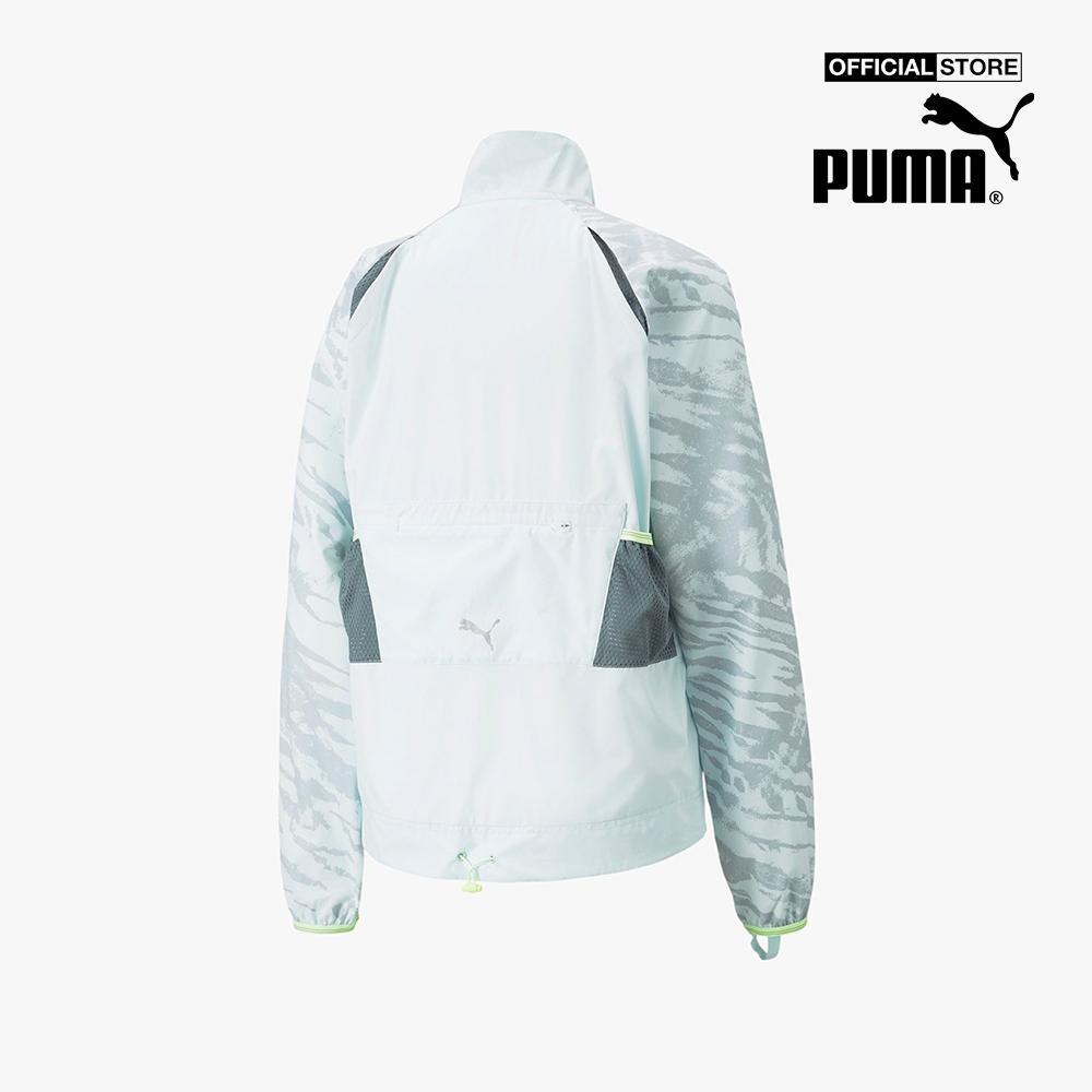 PUMA - Áo khoác thể thao nữ tay dài cổ trụ Ultraweave S Marathon 521387