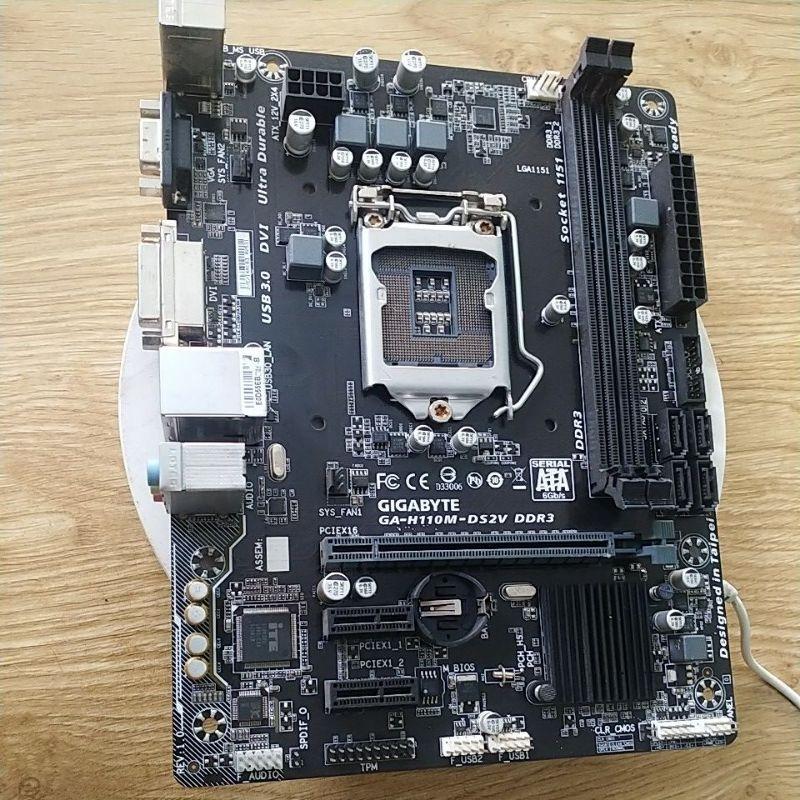 mainboard GIGABYTE h110M-DS2V RAM DDR3 socket 1151