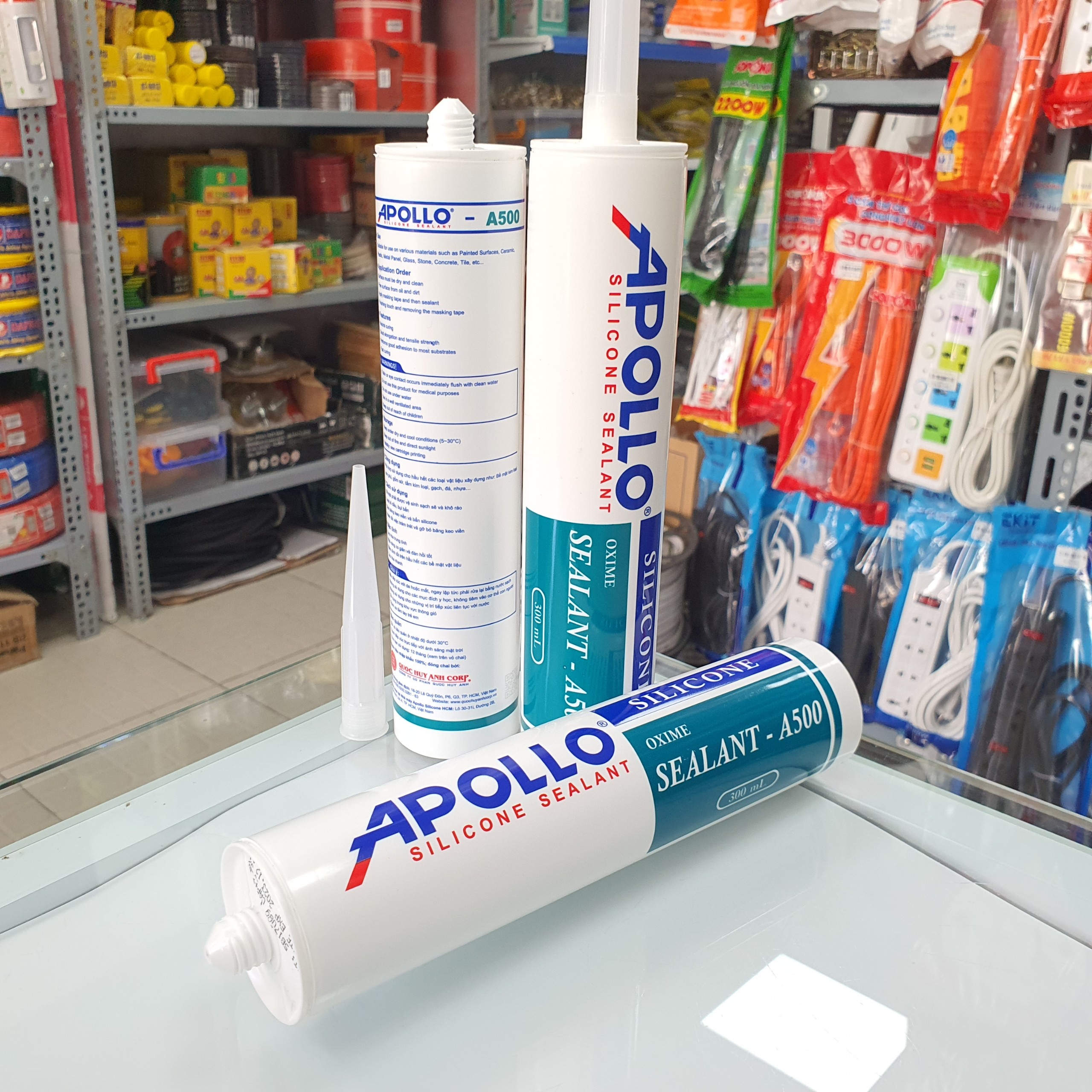 Silicon Apollo A500 trắng sữa, trắng trong, và đen