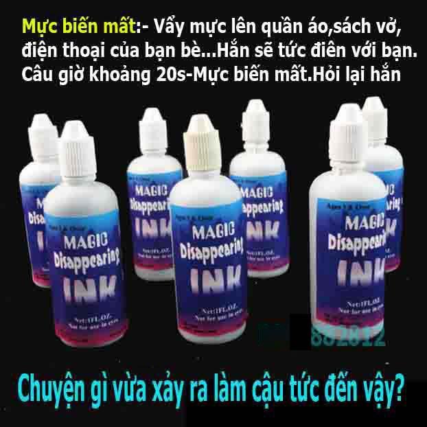 LỌ MỰC BIẾN MẤT MỰC TÀNG HÌNH ĐỒ CHƠI TROLL VUI NHỘN