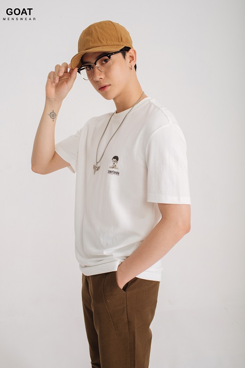 Áo Thun Nam In Họa Tiết GOAT MENSWEAR
