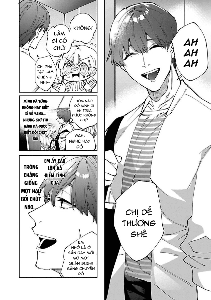 hậu bối yandere muốn cứu vớt ''nô lệ của tư bản'' chapter 4.1 5