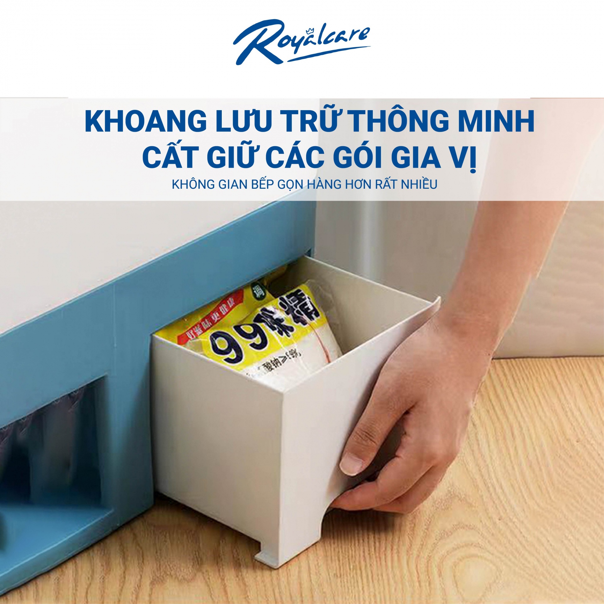 Thùng đựng gạo thông minh Royalcare