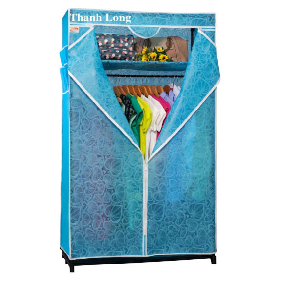 Tủ vải Thanh Long TVAI02 90 x 46 x 158 cm Giao màu ngẫu nhiên