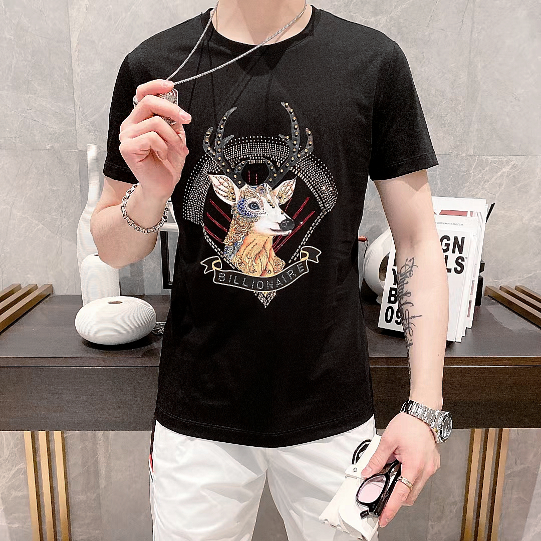 Áo thun nam cổ tròn cao cấp TC với chất cotton co dãn, khóa kéo logo đính hạt bền đẹp, năng động, trẻ trung-961