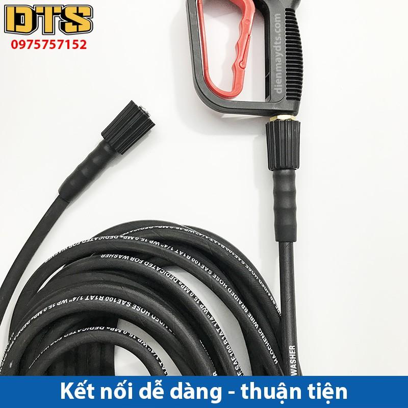 10m Dây rửa, xe lõi thép áp lực cao cấp