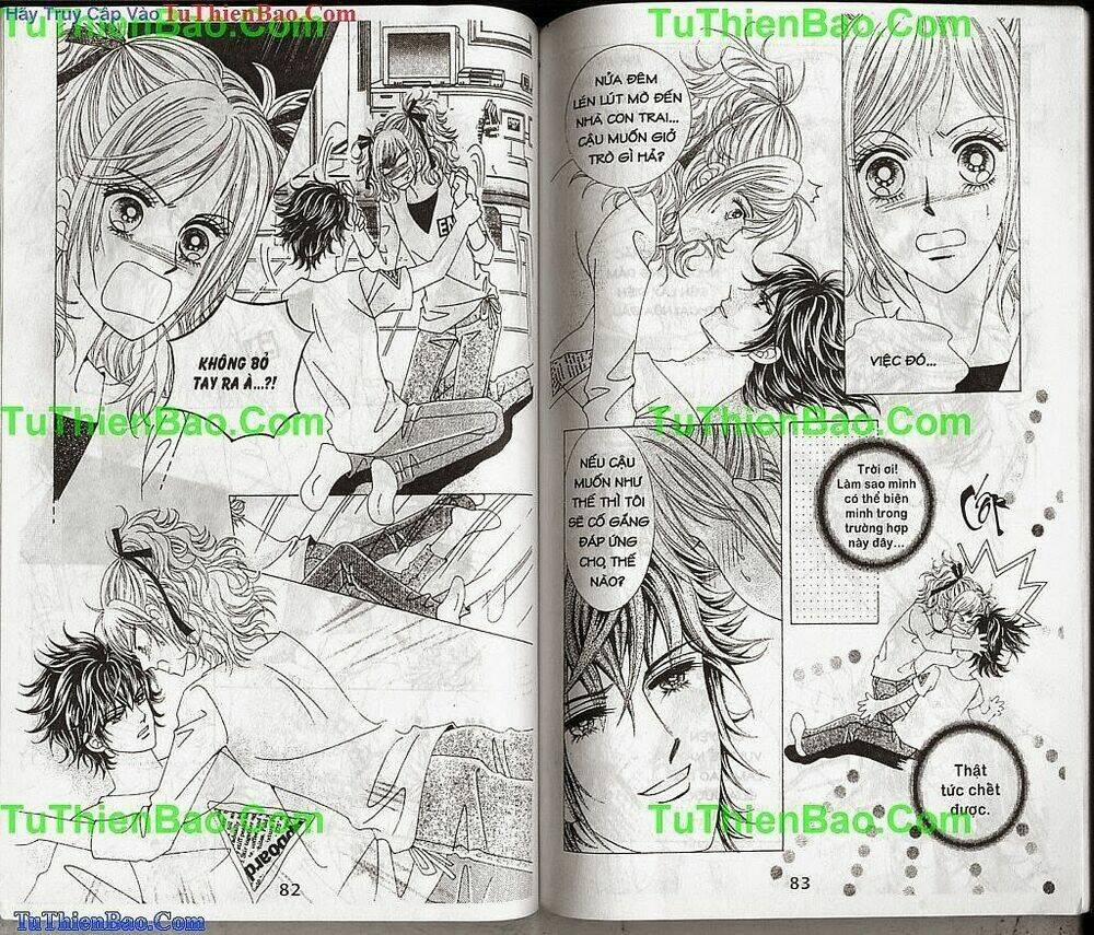 tiểu tử quậy bản đẹp - become habituated to kiss chapter 3 43