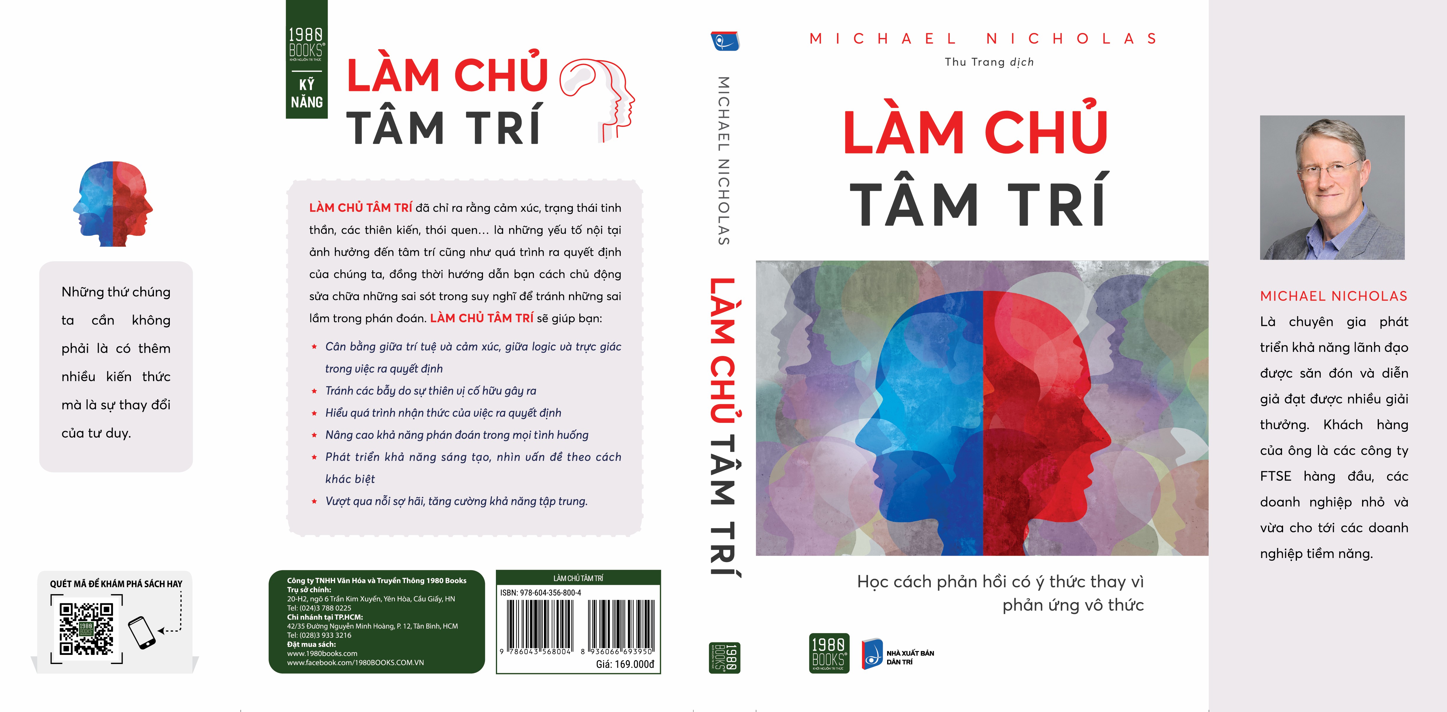 Làm chủ tâm trí - Michael Nicholas (TTR Bookstore)