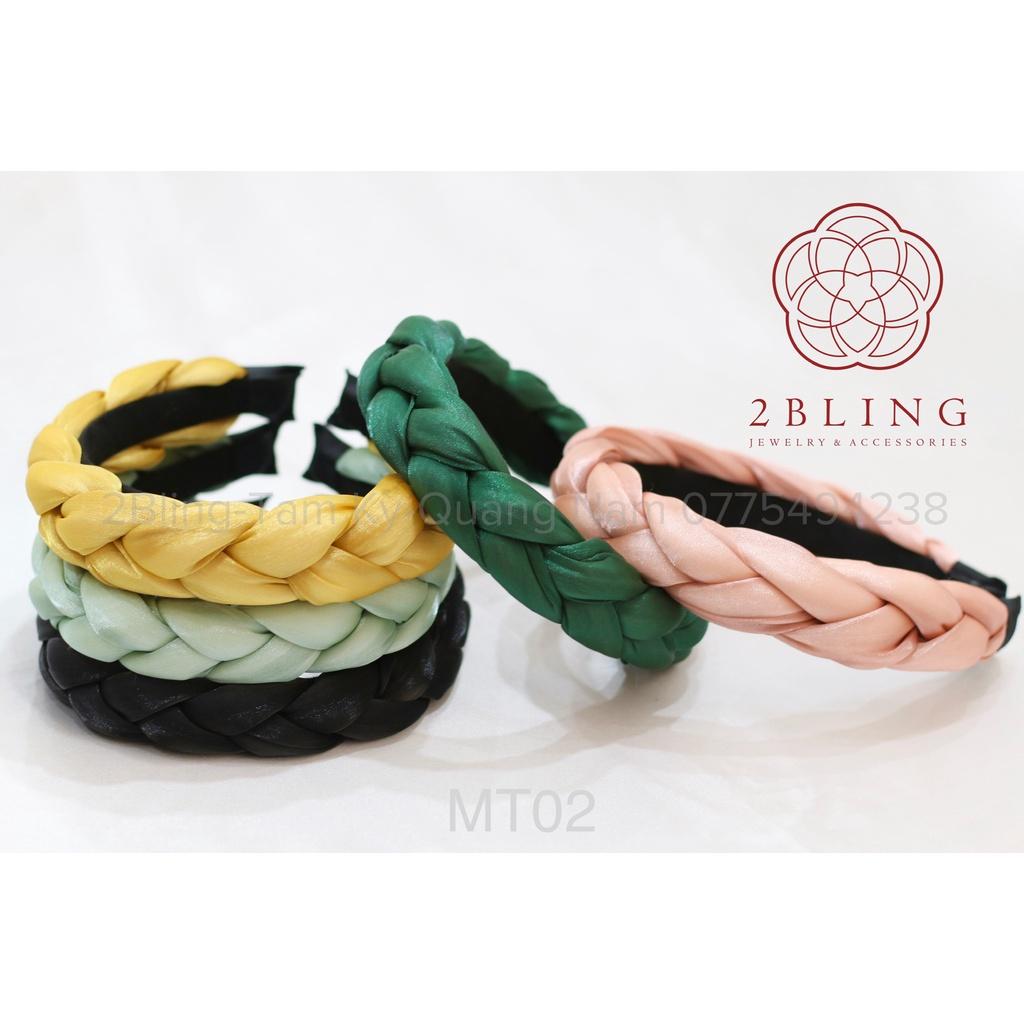 Cài tóc- Mấn tóc 2BLING vải phi lụa thời trang MT02