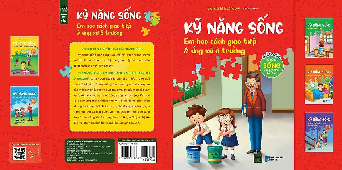 Kỹ Năng Sống - Em Học Cách Giao Tiếp &amp; Ứng Xử Ở Trường (Giáo Dục Kỹ Năng Sống Cho Học Sinh Tiểu Học)