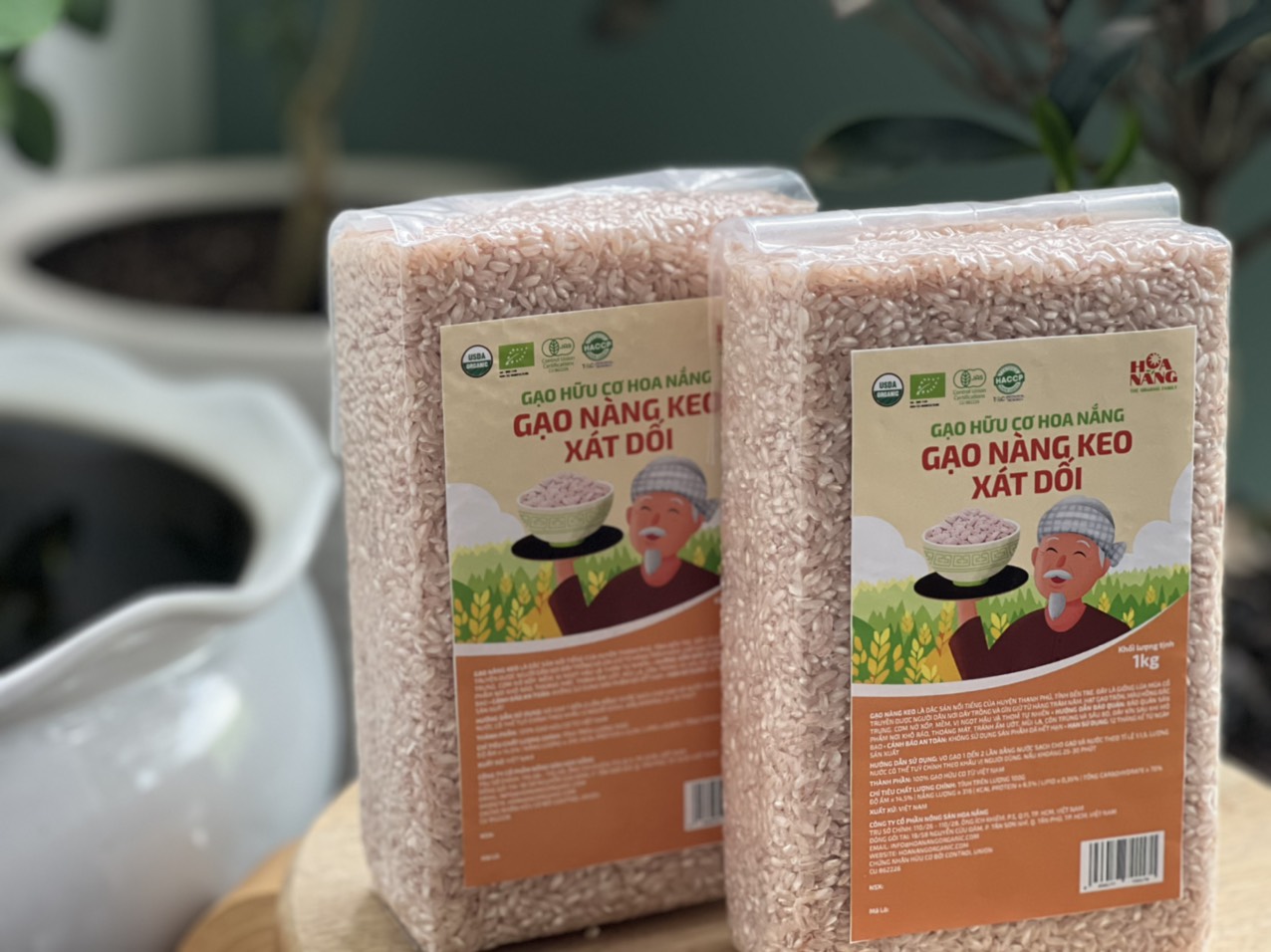 GẠO NÀNG KEO XÁT DỐI - HỮU CƠ HOA NẮNG