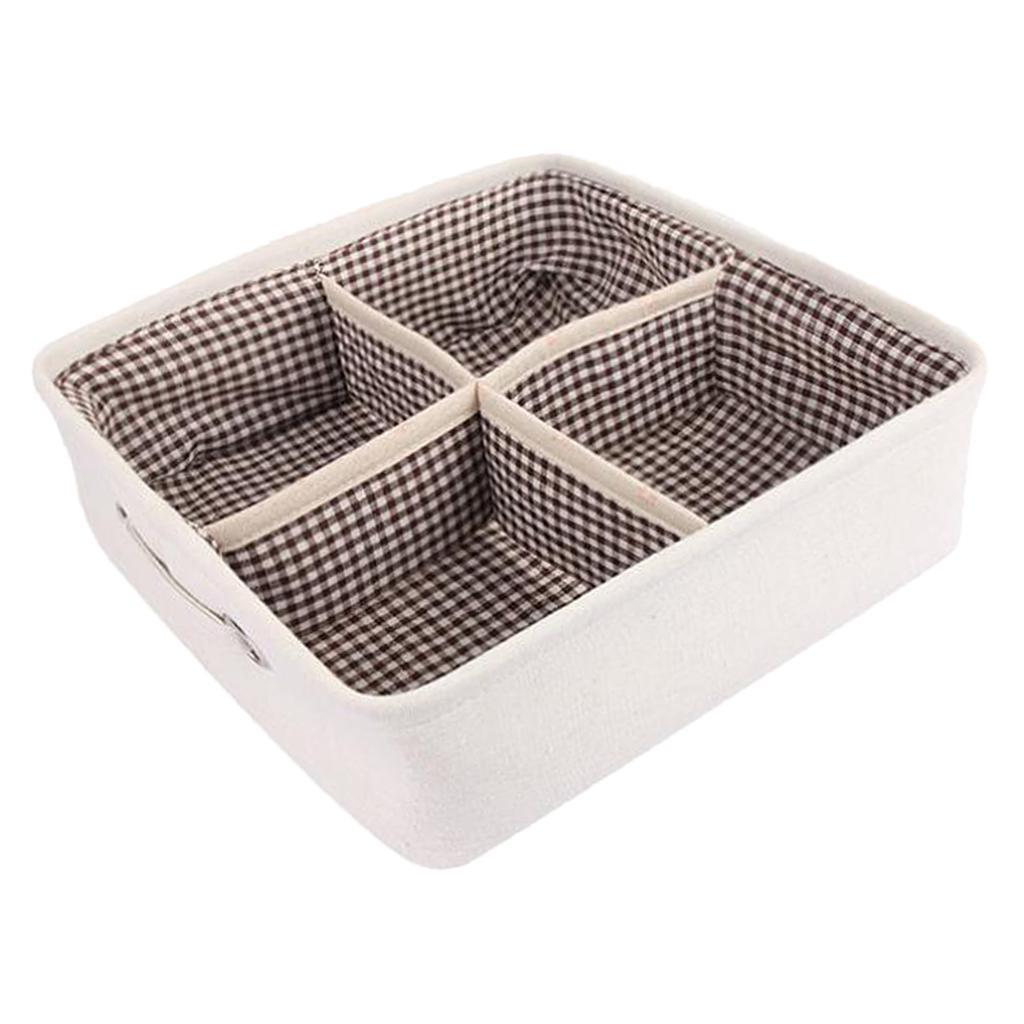 Desk Storage Box Holder Jewelry Stationery Cosmetic Organizer Case