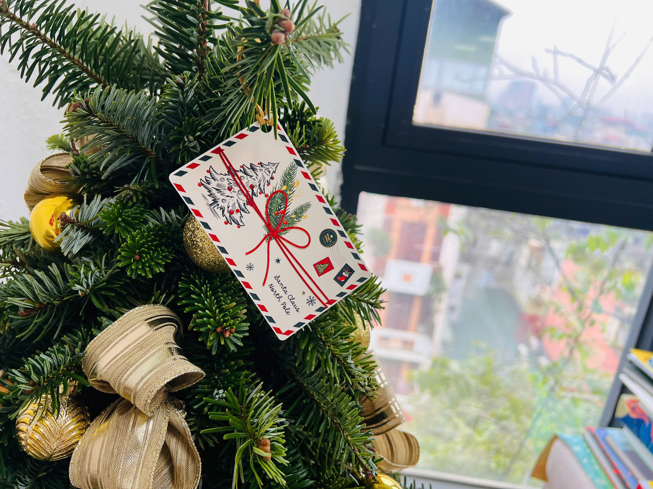 Thiệp Giáng Sinh Meggy's Choice - Santa Claus North Pole