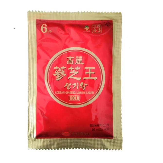 Nước hồng sâm linh chi KGS Hàn Quốc hộp 60 gói