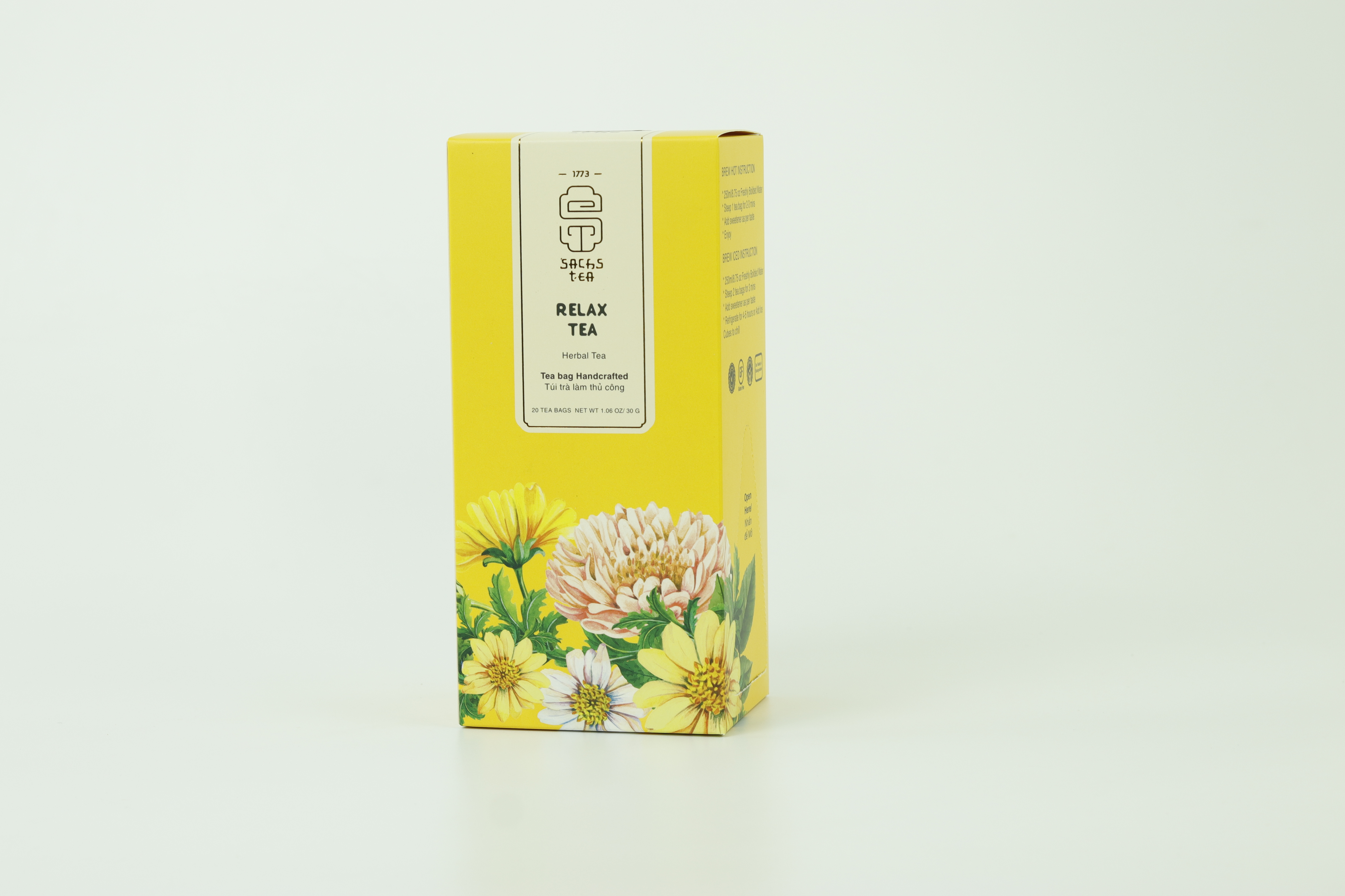 Bộ quà tặng phụ nữ Trí Tuệ SACHS TEA 1773 tôn vinh trí tuệ nữ giới