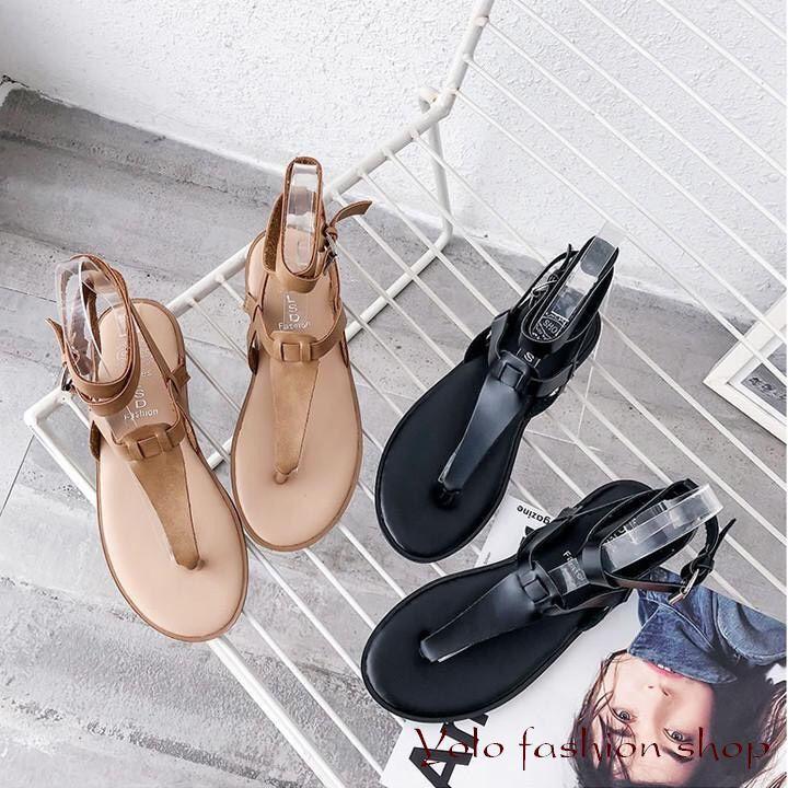 SB3_Sandal nữ quai sau thời trang
