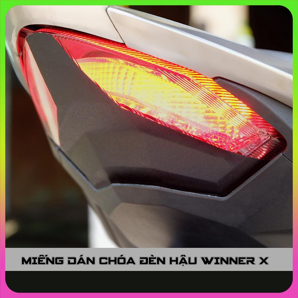 Miếng dán đèn hậu Winner X decal đen nhám bảo vệ winner X