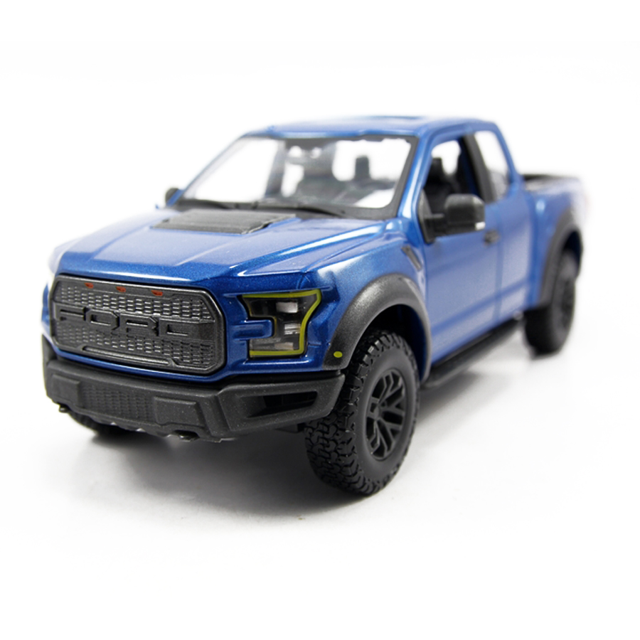 Mô Hình Xe Ford Raptor F-150 Special 2017 Blue 1:24 Maisto MH-31266