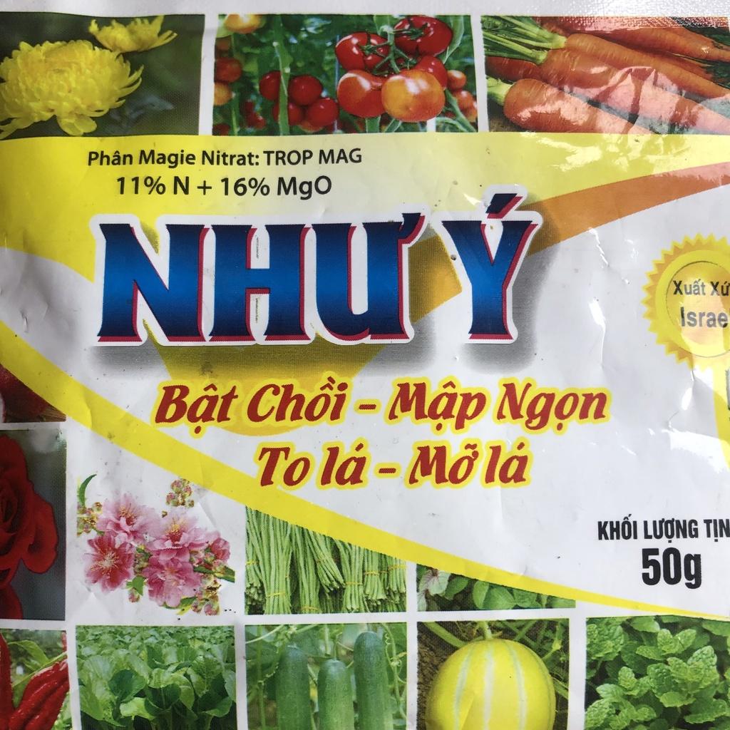Phân bón lá NHƯ Ý - Kích thích ra rễ, bật chồi, xanh lá, bóng lá, ngăn ngừa vàng lá, thối rễ