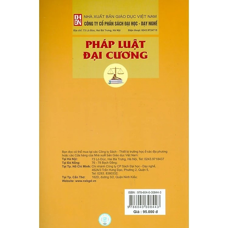 Sách - Pháp Luật Đại Cương (DN)