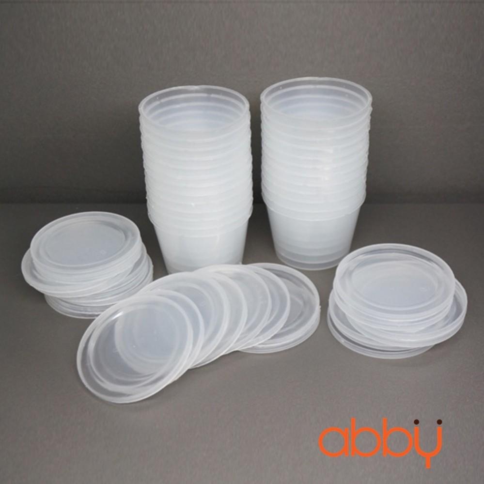 COMBO 10 CỐC NHỰA LÀM CARAMEN LOẠI LỚN